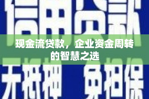 蒙山现金流贷款，企业资金周转的智慧之选