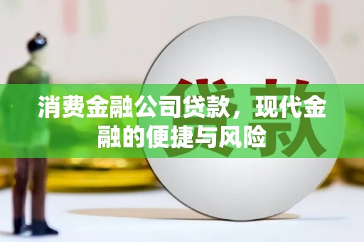 蒙山消费金融公司贷款，现代金融的便捷与风险
